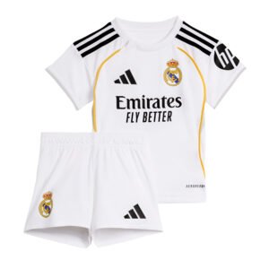Real Madrid Child Home Kit 2025/26