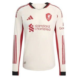 Liverpool Men's Away Player Long Sleeve Jersey 2025/26
