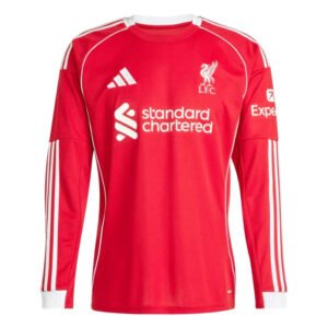 Liverpool Men's Home Fan Long Sleeve Jersey 2025/26