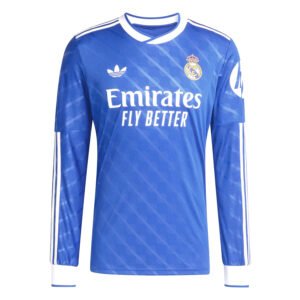 Real Madrid Men's Third Fan Long Sleeve Jersey 2025/26