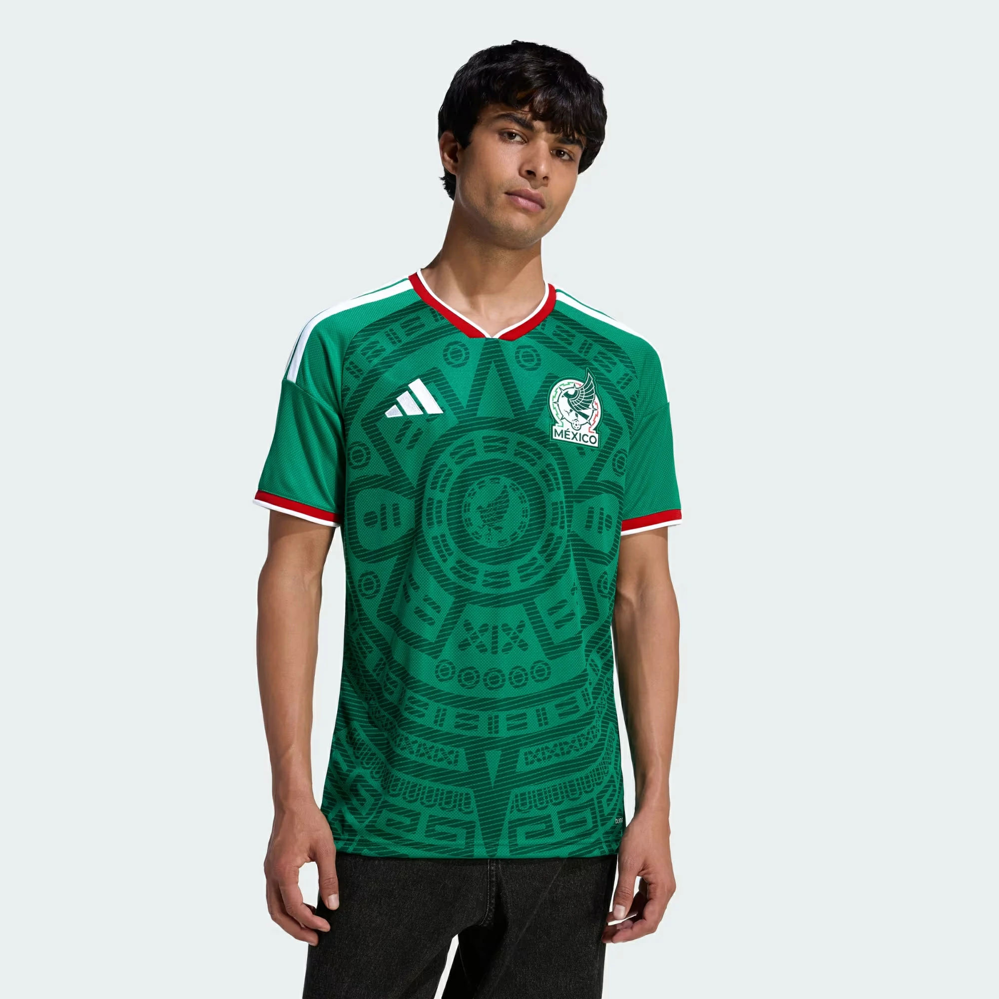 Mexico 26 Home Men's Jersey (Fan Version) - Image 5