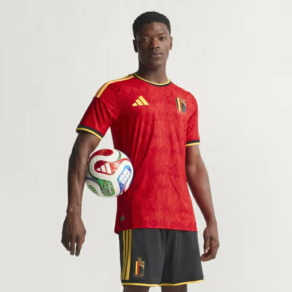 Belgium 26 Home Men's Jersey (Player Version) - Image 5