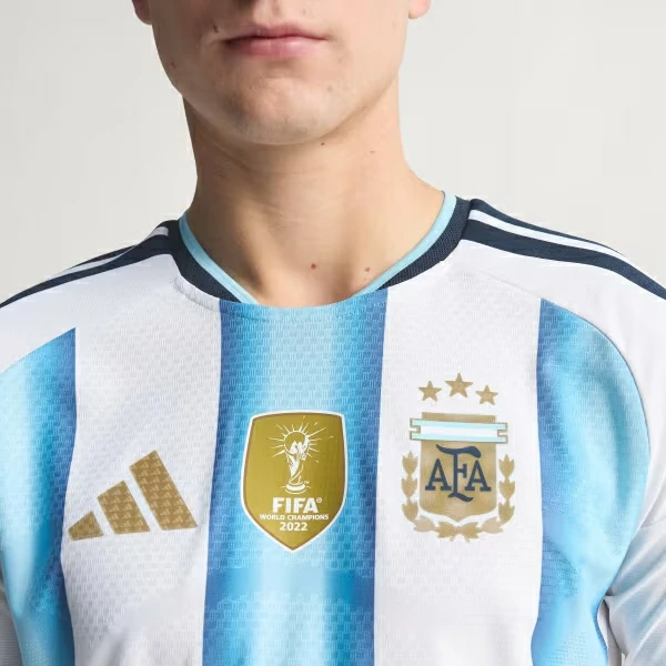 Argentina 26 Home Long Sleeve Jersey (Player Version) - Image 3
